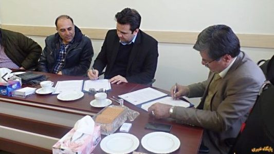 امضا تفاهم نامه همکاری شرکت پاد الوان پاک با دانشگاه